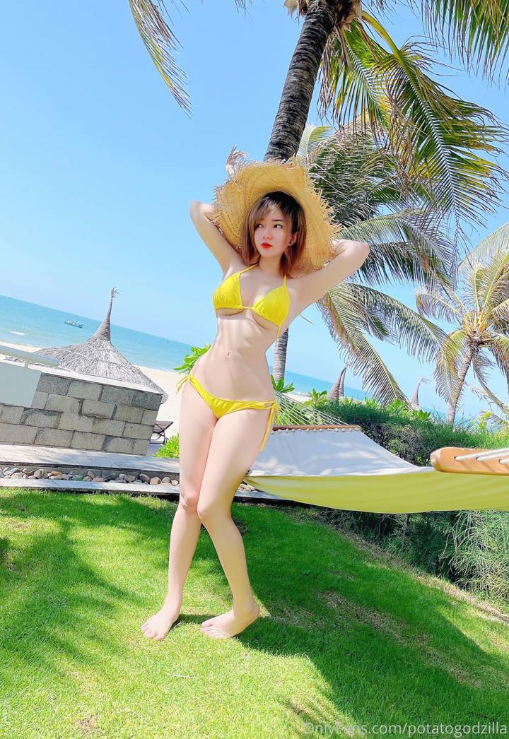 Potato Godzilla - Yellow Bikini[25P／39MB]推荐预览图